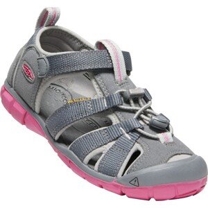 Keen Seacamp II CNX Jr steel grey / rapture rose Veľkosť: 37 detské sandále