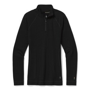 Smartwool W MERINO 250 BASELAYER 1/4 ZIP BOXED black Veľkosť: M spodná bielizeň