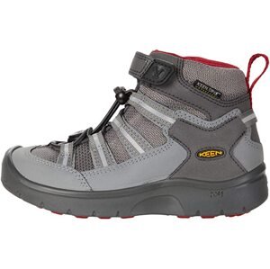 Keen HIKEPORT 2 SPORT MID WP Jr magnet / chili pepper Veľkosť: 34 detské topánky