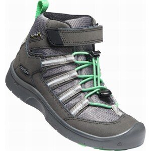 Keen HIKEPORT 2 SPORT MID WP Y black / irish green Veľkosť: 32/33 detské topánky