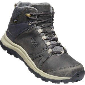 Keen TERRADORA II LEATHER MID WP W magnet / plaza taupe Veľkosť: 37 dámske topánky