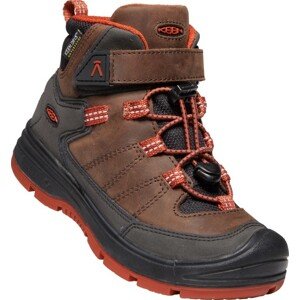 Keen REDWOOD MID WP K coffee bean / picante Veľkosť: 30 detské topánky