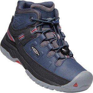 Keen Targhee MID WP Jr blue nights / red carpet Veľkosť: 32/33 detské topánky