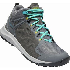 Keen EXPLORE MID WP W steel grey / bright turquoise Veľkosť: 40,5