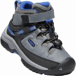 Keen Targhee MID WP K steel grey / beleine blue Veľkosť: 24 detské topánky