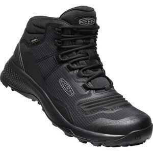 Keen TEMPO FLEX MID WP MEN triple black Veľkosť: 42 pánske topánky