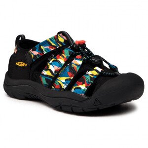 Keen NEWPORT H2 YOUTH black / multi Veľkosť: 34 detské sandále