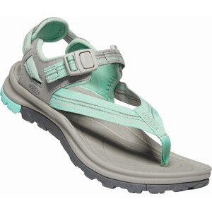 Keen TERRADORA II TOE POST W light gray/ocean wave Veľkosť: 39,5 191190490464