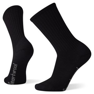 Smartwool CLASSIC HIKE LIGHT CUSHION SOLID CREW black Veľkosť: -M ponožky