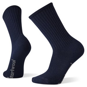 Smartwool CLASSIC HIKE LIGHT CUSHION SOLID CREW deep navy Veľkosť: L ponožky
