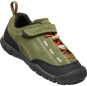 Keen Jasper II C Capulet olive / black Veľkosť: 30 detské topánky