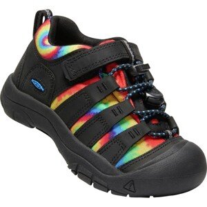 Keen NEWPORT SHOE CHILDREN black / original tie dye Veľkosť: 24 detské topánky