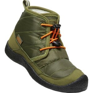 Keen HOWSER II CHUKKA WP YOUTH capulet olive/russet orange Veľkosť: 39 topánky