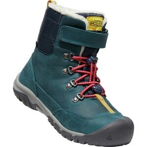 Keen GRETA BOOT WP YOUTH blue coral/pink peacock Veľkosť: -39 detské topánky