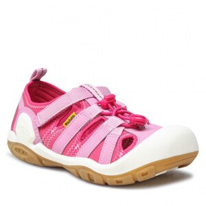 Keen KNOTCH CREEK Y magenta/lilac chiffon Veľkosť: 35- detské sandále