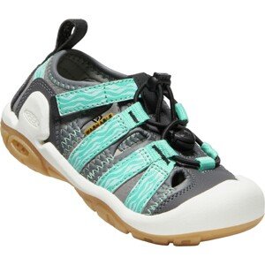 Keen KNOTCH CREEK C steel grey/waterfall Veľkosť: 31 detské sandále