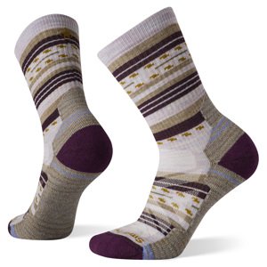 Smartwool HIKE LIGHT CUSHION MARGARITA CREW purple eclipse Veľkosť: M ponožky