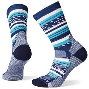 Smartwool HIKE LIGHT CUSHION MARGARITA CREW alpine blue Veľkosť: M dámske ponožky