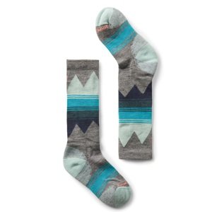 Smartwool KIDS SKI LIGHT CUSHION OTC medium gray Veľkosť: L detské ponožky
