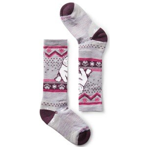 Smartwool K WINTERSPORT FC POLAR BR PTRN OTC - REC purple eclipse Veľkosť: L ponožky