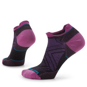 Smartwool W RUN ZERO CUSHION LOW ANKLE charcoal Veľkosť: S ponožky