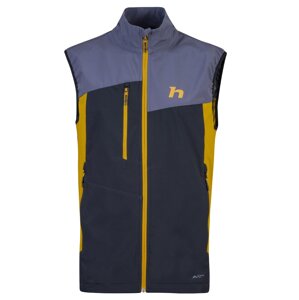 Hannah CARSTEN VEST india ink/golden palm Veľkosť: XXXL pánska vest