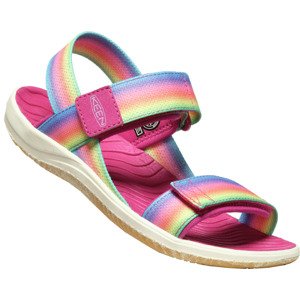 Keen ELLE BACKSTRAP YOUTH rainbow/festival fuchsia Veľkosť: 37 195208152931 detské sandále