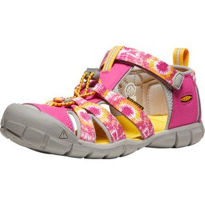 Keen SEACAMP II CNX YOUTH multi/keen yellow Veľkosť: -36 191190988473 detské sandále