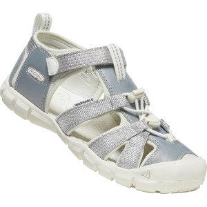 Keen SEACAMP II CNX YOUTH strieborná/star biela Veľkosť: -32/33 195208163388 detské sandále
