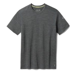 Smartwool MERINO SHORT SLEEVE TEE iron heather Veľkosť: XXL spodná bielizeň