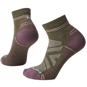 Smartwool W HIKE LIGHT CUSHION ANKLE military olive Veľkosť: M- ponožky