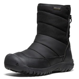 Keen PUFFRIDER WP CHILDREN black/steel grey Veľkosť: 24 detské topánky