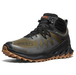 Keen ZIONIC MID WP MEN dark olive/scarlet ibis Veľkosť: 42 195208255908 pánske topánky