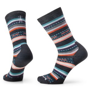 Smartwool EVERYDAY MARGARITA CREW charcoal Veľkosť: S ponožky