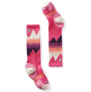 Smartwool K SKI LIGHT CUSHION OTC power pink Veľkosť: M ponožky