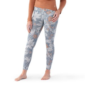 Smartwool W CLASSIC THERMAL MERINO BL BOTTOM B winter sky floral Veľkosť: L spodky
