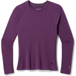 Smartwool W CLASSIC THERMAL MERINO BL CREW BOXED purple iris heather Veľkosť: L spodná bielizeň