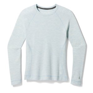 Smartwool W CLASSIC THERMALERINO BL CREW BOXED winter sky heather Veľkosť: S spodná bielizeň