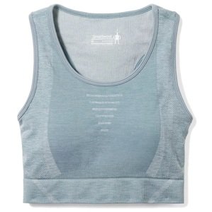Smartwool W INTRAKNIT RACERBACK BRA lead Veľkosť: S spodná bielizeň