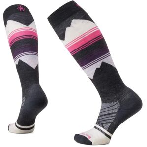 Smartwool W SKI TARGETED CUSHION PATTERN OTC charcoal Veľkosť: L dámske ponožky