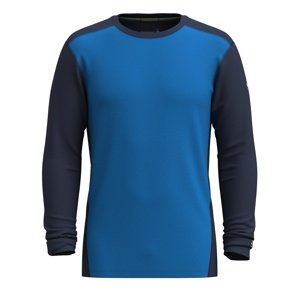 Smartwool M CLASSIC ALL-SEASON MERINO BL CREW B lagúna blue-deep navy Veľkosť: XXL pánske tričko
