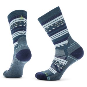 Smartwool W HIKE LIGHT CUSHION MARGARITA CREW deep navy Veľkosť: M dámske ponožky