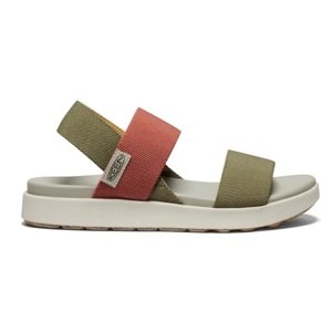 Keen ELLE BACKSTRAP WOMEN martini olive/baked clay Veľkosť: 38 dámske sandále