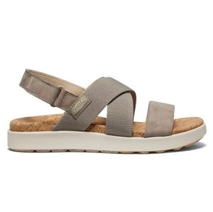 Keen ELLE CRISS CROSS WOMEN brindle/birch Veľkosť: 40,5 dámske sandále