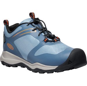 Keen WANDURO LOW WP YOUTH vinobranie indigo/scarlet ibis Veľkosť: 34- detské topánky
