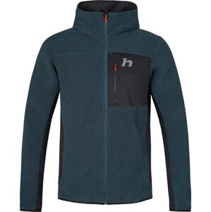 Hannah KODIAK HOODY stratified sea/anthracite Veľkosť: XL pánska mikina