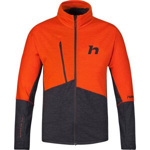 Hannah NIRO spicy orange/anthracite mel Veľkosť: L pánska mikina