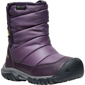 Keen PUFFRIDER WP CHILDREN black plum/daiquiri green Veľkosť: 24 detské topánky