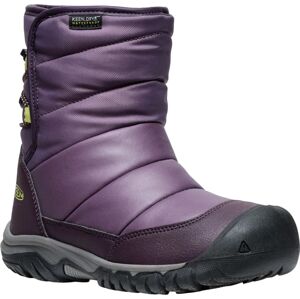 Keen PUFFRIDER WP YOUTH black plum/daiquiri green Veľkosť: 34 detské topánky