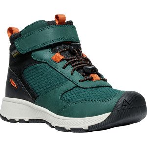 Keen SKUA MID WP CHILDREN ponderosa pine/gold flame Veľkosť: 30 detské topánky